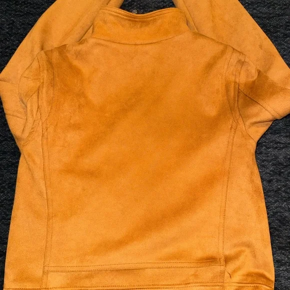 Stylish  Shinestar Suede-like Jacket Medium - Picture 6 of 8